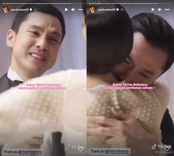 Momen Langka, Sandra Dewi Bagikan Video Saat Suami Nangis dan Minta Peluk