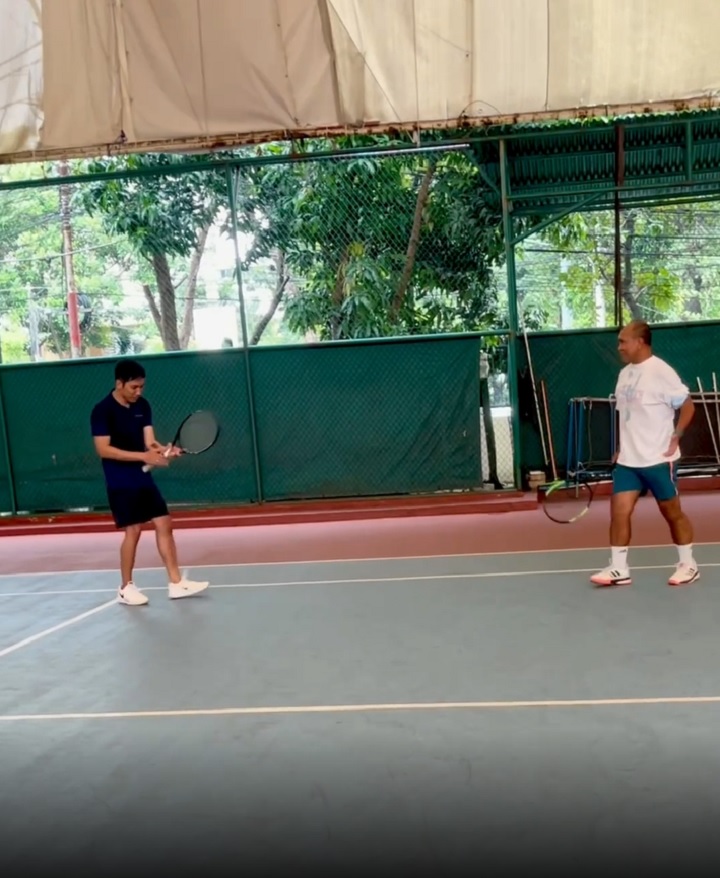 Desta Latihan Tanding dengan Suharyadi