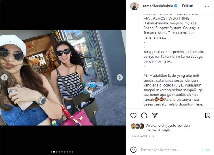 Biasa Dibantu, Nia Ramadhani Harap Tak Salah Saat Pesan Kado Sendiri untuk Asisten Cantik