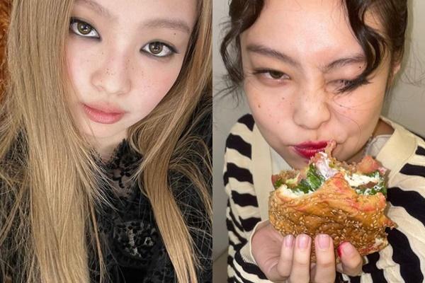 Jennie BLACKPINK makeup pakai freckles di pemotretan