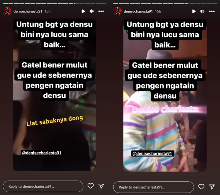 Denise Chariesta Kesal Usai Nonton Video Denny Sumargo dan Sang Istri
