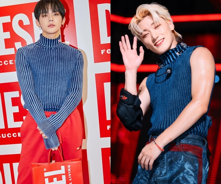 Yeonjun TXT dan San ATEEZ
