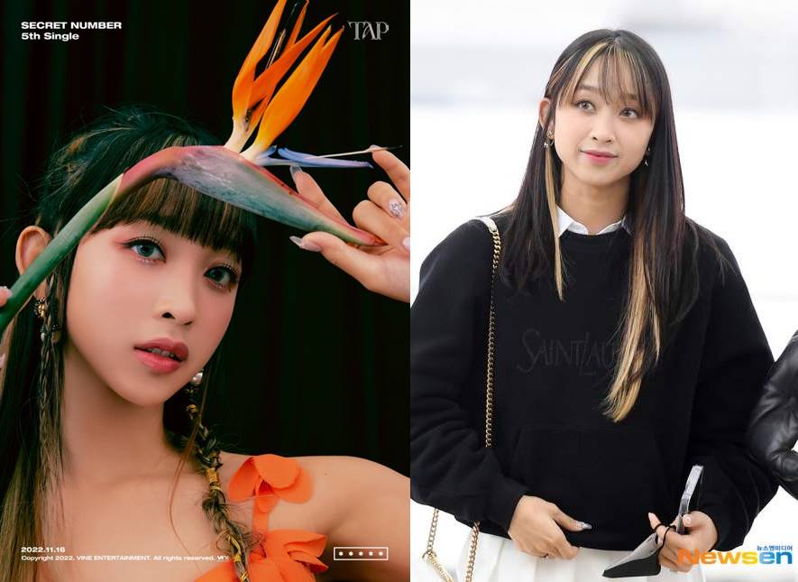 Gaya rambut baru Dita Karang Secret Number