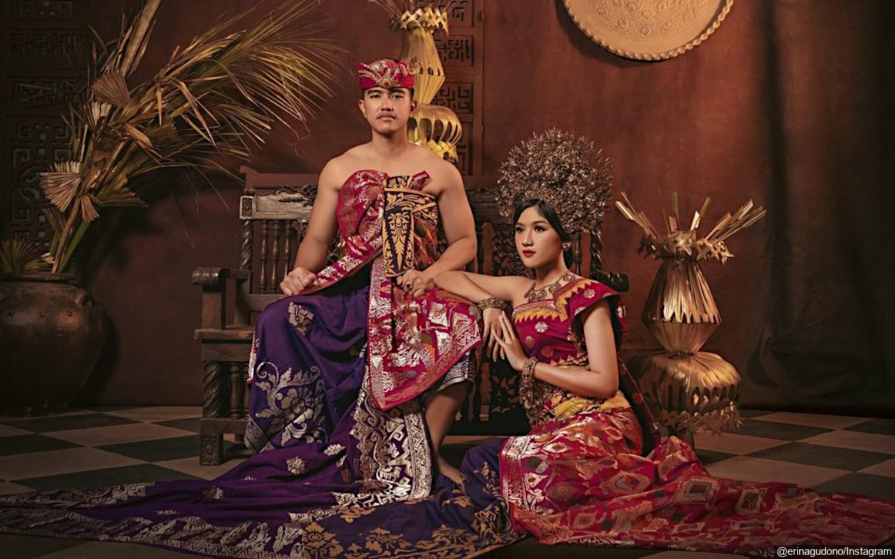 Kaesang Pangarep Minta Dipuji Ganteng Erina Gudono Usai Kalah Disorot di Foto Prewedding Adat Bali