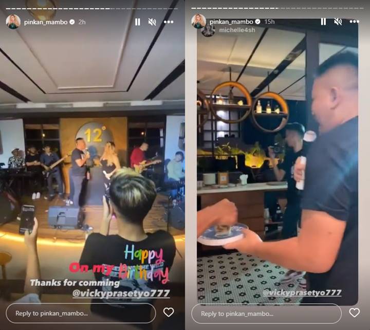 Vicky Prasetyo Beri Kejutan Ultah untuk Pinkan Mambo Usai Terseret Isu Simpanan