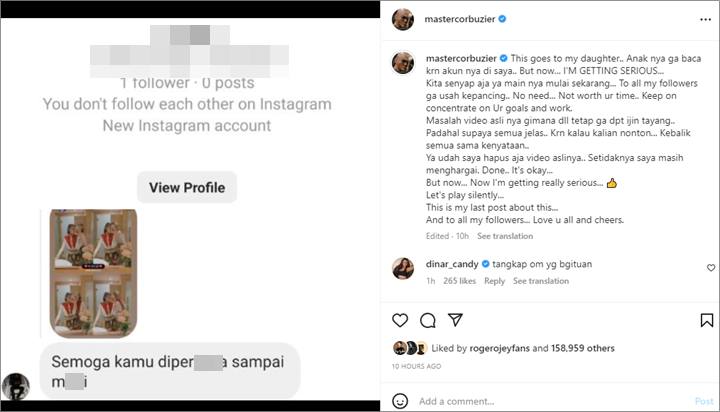 Deddy Corbuzier Ambil Sikap Serius Usai Nada Tarina Dapat DM Doa Buruk dari Netizen