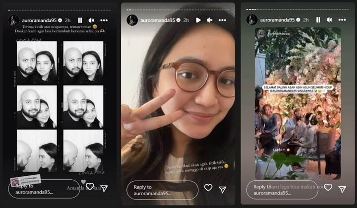 Rachel Amanda Umbar Senyum Hingga Minta Doa Usai Sah Jadi Istri Pengusaha Muda
