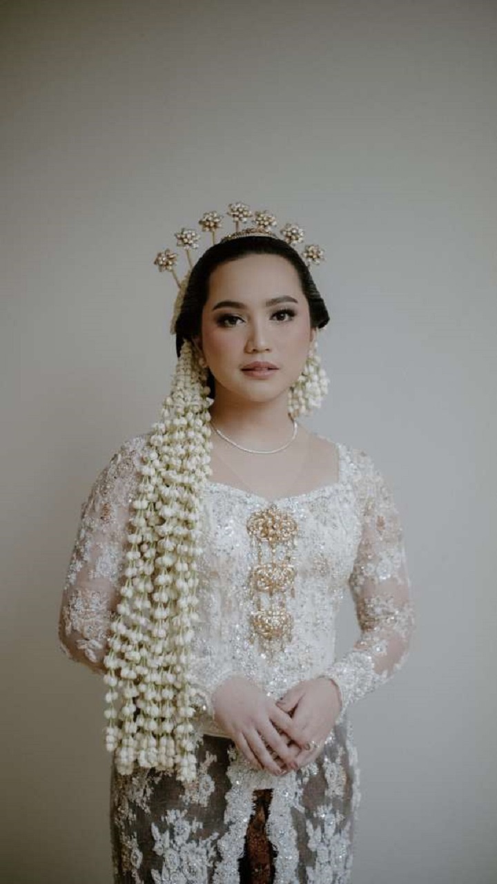 Potret Cantik Mempelai Wanita