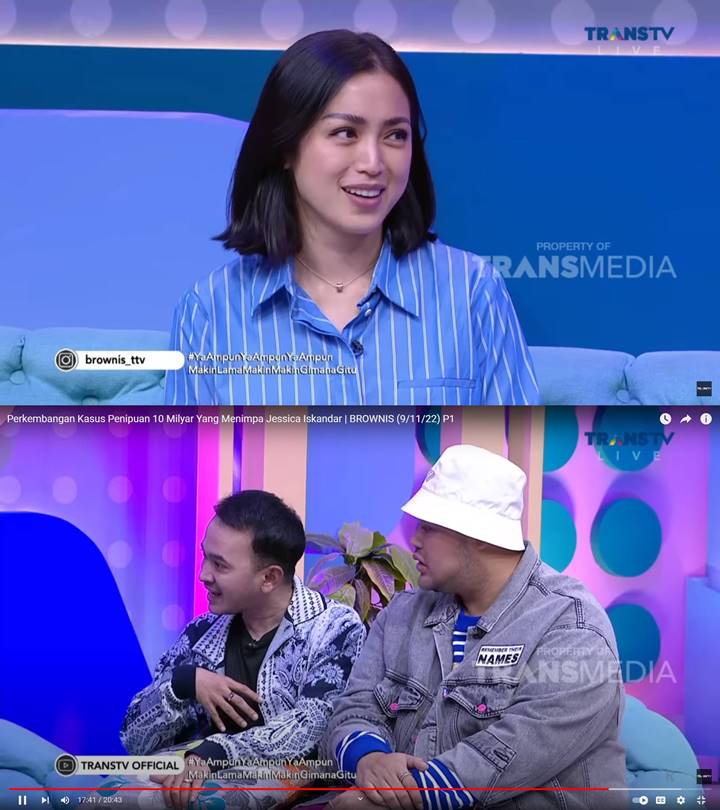 Jessica Iskandar-Ruben Onsu