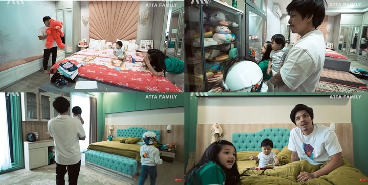 Atta Halilintar Takjub Lihat Kamar Mewah Arsy-Arsya Layaknya Mal Dalam Rumah