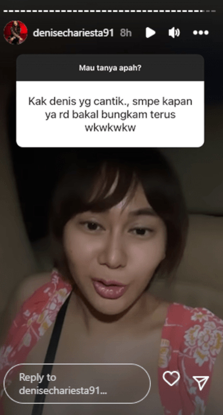 Denise Chariesta Sebut RD Suka Gunjingin Suami Syahrini, Ungkit Sikap Tak Gentle Reino Barack