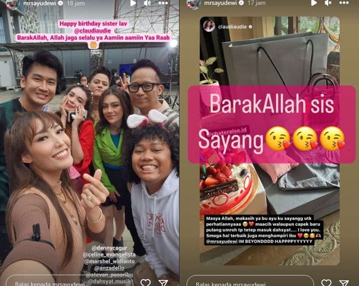 Ayu Dewi Langsung Balik Kerja Sepulang Umrah