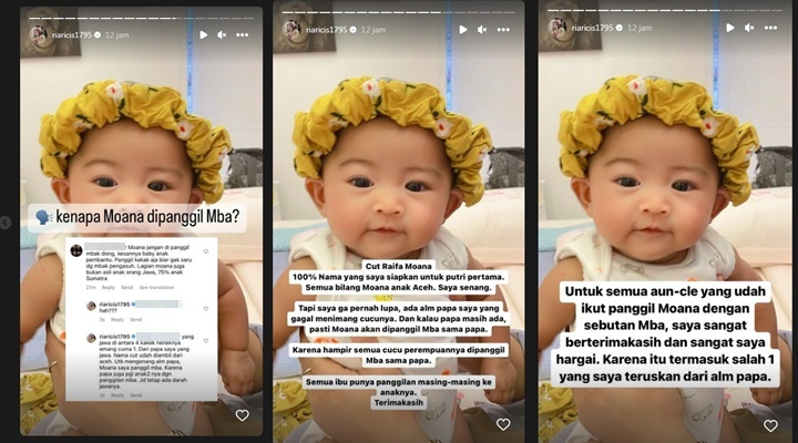 Ria Ricis Jawab Ngegas Kala Ada yang Minta Moana Jangan Dipanggil Mbak