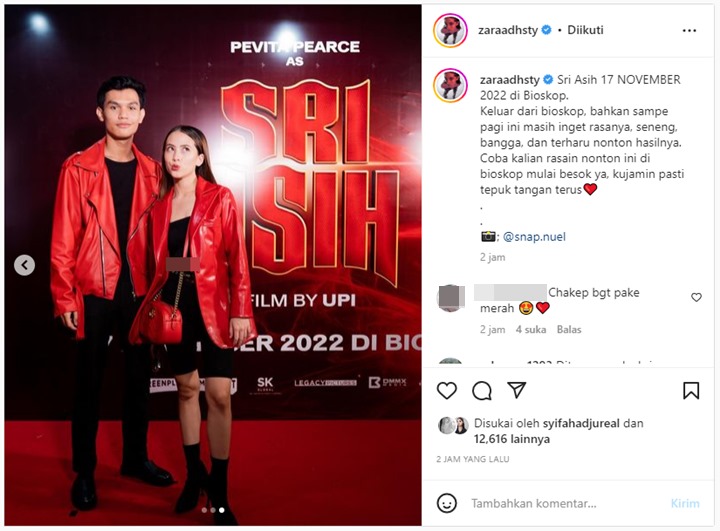Adhisty Zara Diduga Gandeng Pacar Baru Usai Diisukan Putus dengan Kakang Jurnalrisa