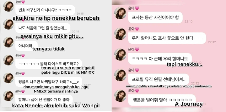 Sullyoon Sambat Neneknya Ogah Pasang Lagu NMIXX Sebagai Ringtone
