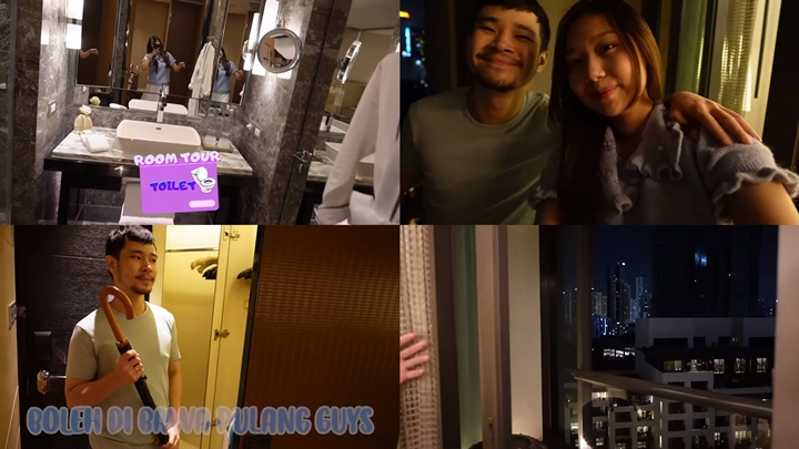 Sesi Room Tour di Hotel