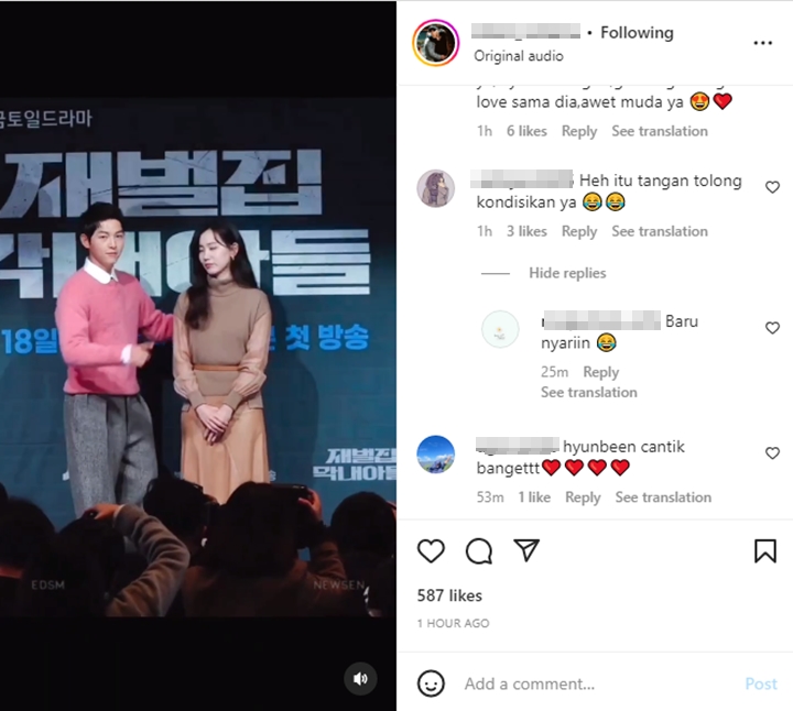 Gestur Tangan Song Joong Ki Saat Foto Bareng Shin Hyun Bin Curi Perhatian