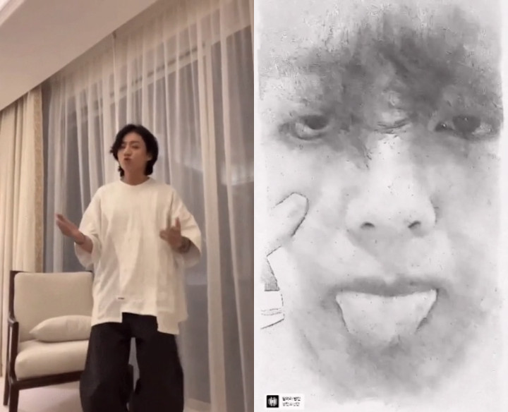 Susul Jungkook, V BTS Ikut Hype \'Run BTS\' Pakai Versinya Sendiri