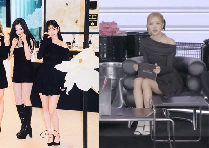 Karina aespa dan Rose BLACKPINK Kembaran Gaun, Vibesnya Beda Banget!
