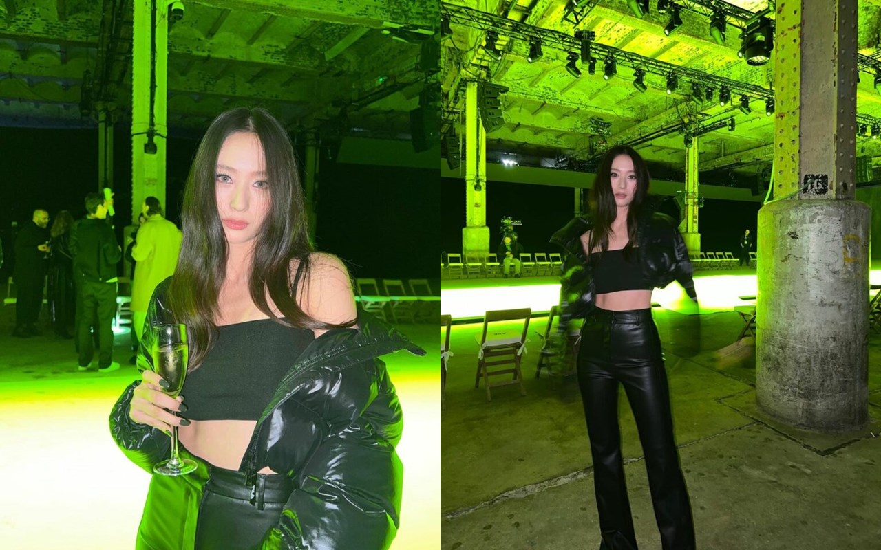 Krystal Jung Bikin Fans Meleleh Usai Tampilkan Aura Berkelas Walau Pakai Crop Top di Inggris