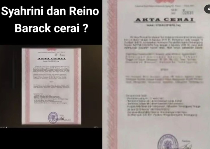 Reaksi Syahrini Usai Beredar Akta Cerai Diduga Miliknya dan Reino Barack