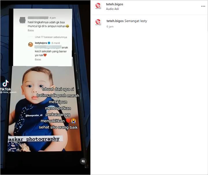 Lesti Kejora Banjir Dukungan Usai Diduga Jawab Menohok Nyinyiran Haters Soal Kariernya