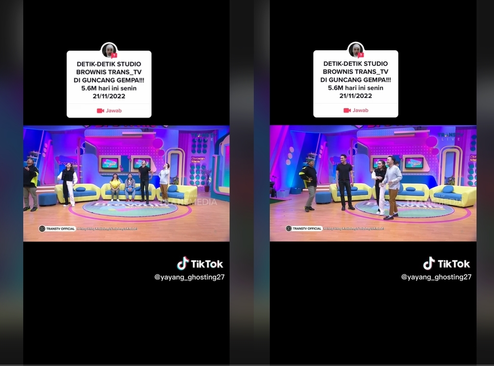Ruben Onsu Dipuji Tetap Profesional Meski Rasakan Gempa Saat Mandu Acara