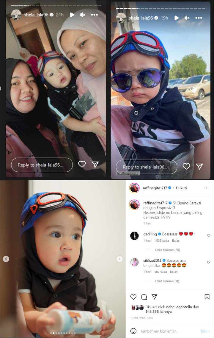 Rayyanza Cipung Cosplay Jadi Pororo, OOTD Di Qatar Damagenya Bukan Main