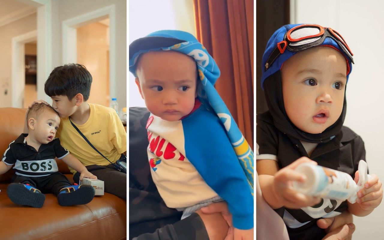 8 OOTD Rayyanza Cipung dan Rafathar di Qatar, Ada Yang Cosplay Jadi Pororo