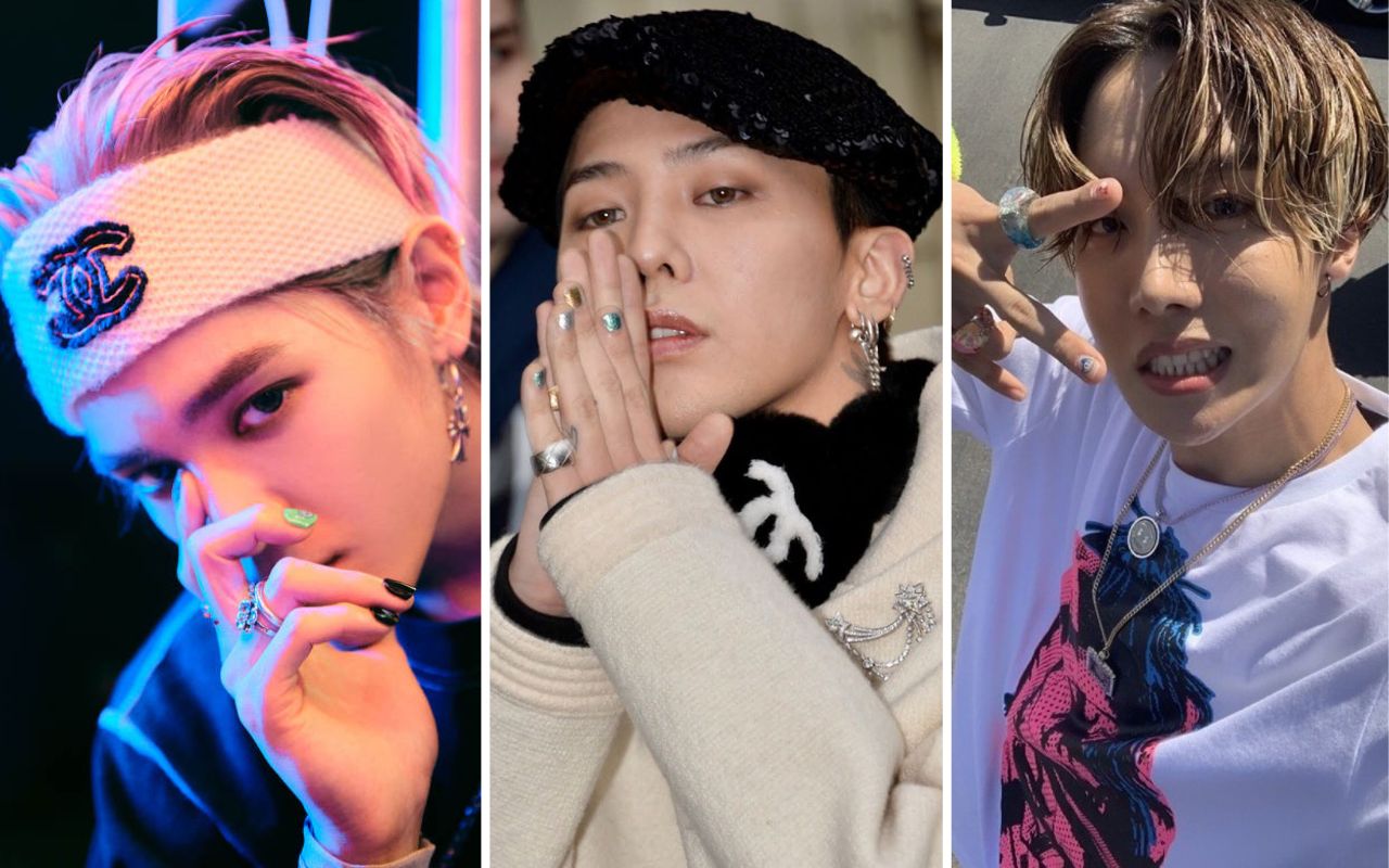 Taeyong NCT Hingga G-Dragon BIGBANG, 8 Potret Stylish Idol Cowok Pakai Nail Art