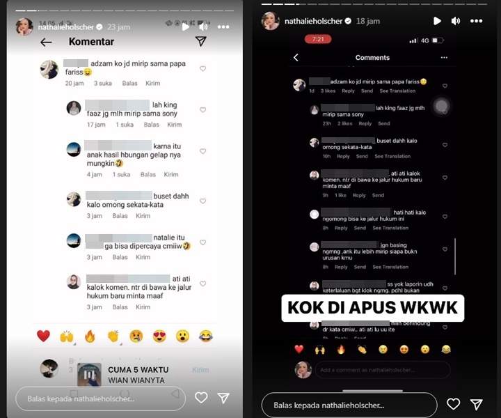 Nathalie Holscher Beri Respons Kalem Tapi Ngeri Kala Anaknya Difitnah Hasil Hubungan Gelap