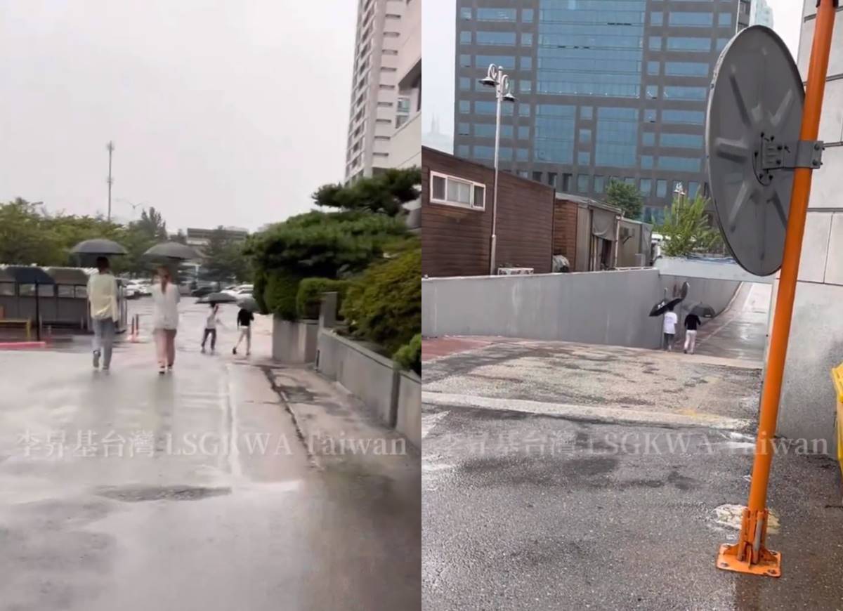 Lee Seung Gi sempat jalan sangat jauh di tengah hujan