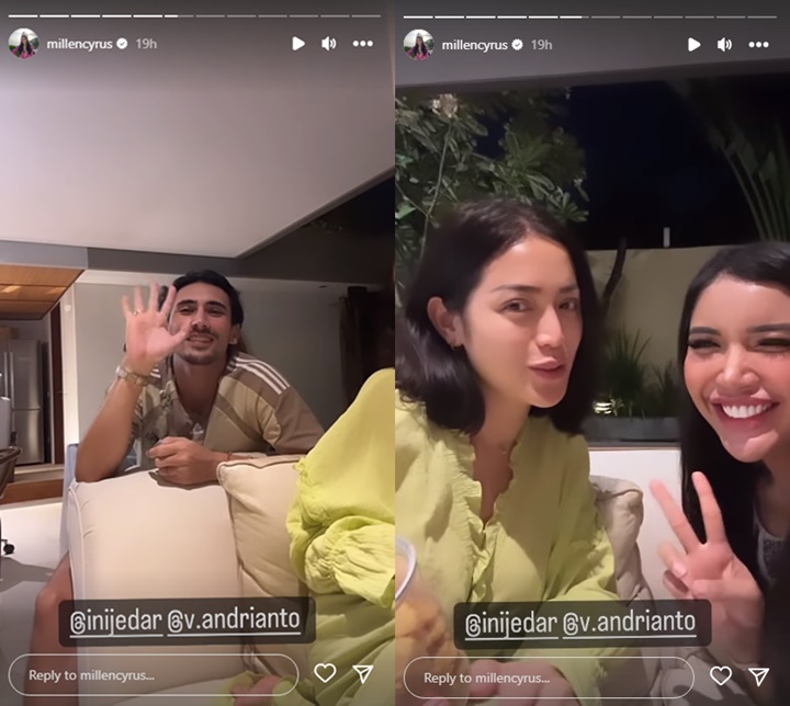 Jessica Iskandar Semringah Dikunjungi Millen Cyrus, Sikap Vincent Verhaag Disorot