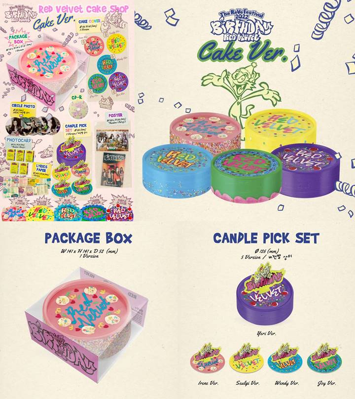Red Velvet Bakal Rilis Album Bentuk Kue, Fans Hingga Non-Fans Naksir
