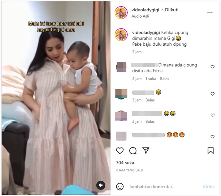 Nagita Slavina Omeli Gegara Umbar Aurat, Reaksi Rayyanza Cipung Disorot
