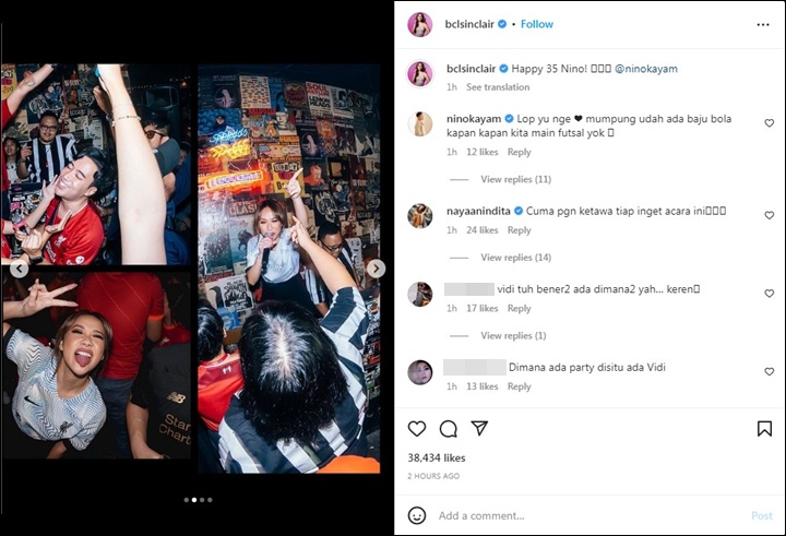 Bunga Citra Lestari Seru-Seruan Party, Keberadaan Vidi Aldiano Langsung Bisa Ditebak Bunga Citra Lestari Seru-Seruan Party, Keberadaan Vidi Aldiano Langsung Bisa Ditebak Bunga Citra Lestari Seru-Seruan Party, Keberadaan Vidi Aldiano Langsung Bisa Ditebak