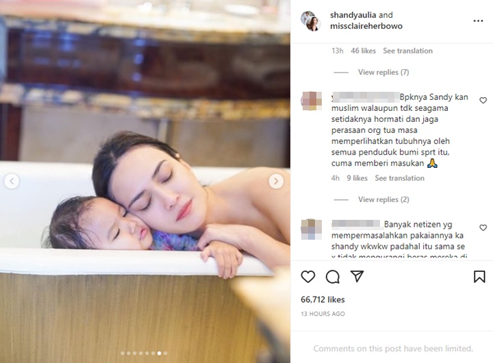 Shandy Aulia Auto Dikritik Gegara Umbar Momen Kelewat Intim Bareng Anak