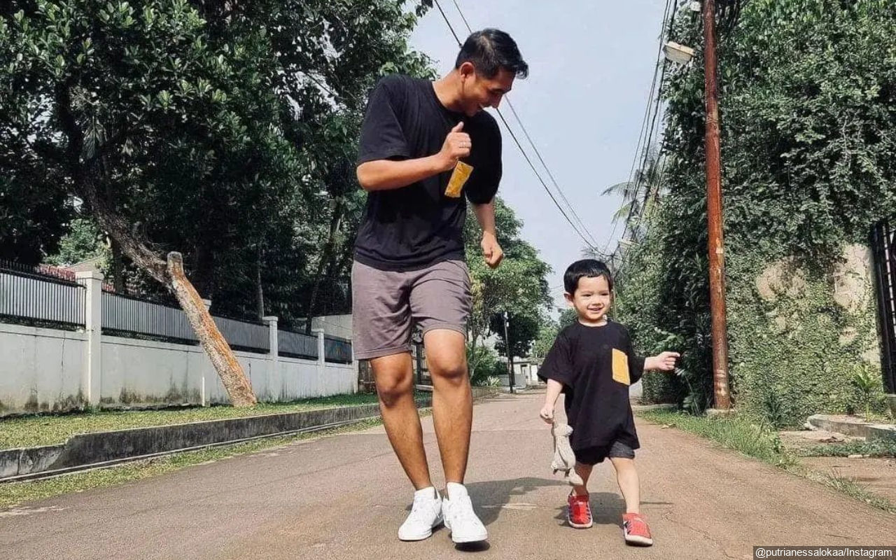 Putra Tampan Arya Saloka Sudah Bisa Diajak Bicara Bahasa Inggris, Sikap Kalem Mirip Sang Ayah