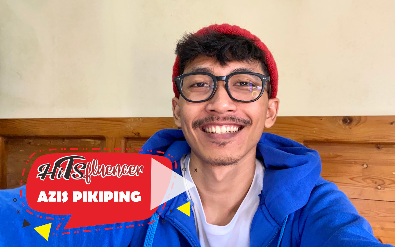 HITSfluencer : Azis aka Pikiping, Juru Bahasa Isyarat yang Diam-Diam Jadi Kreator Filter Populer