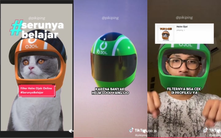 Filter Mejeng di Event Resmi TikTok