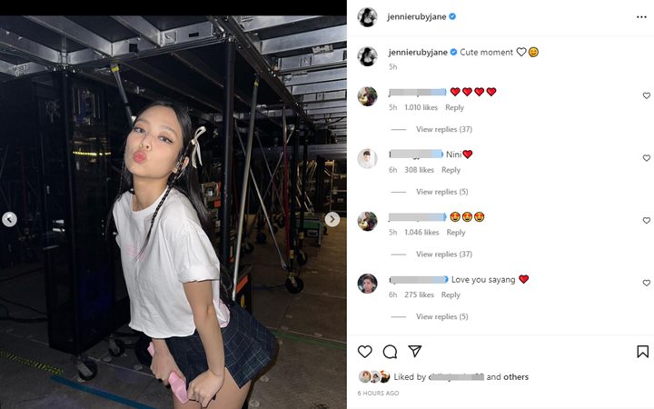 Jennie BLACKPINK Pamer Foto-foto Momen Imut di Backstage Konser