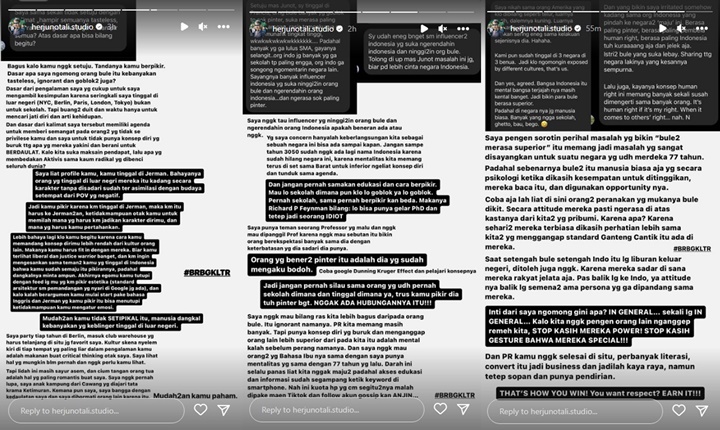 Herjunot Ali Skakmat Netizen Lewat Kalimat Tajam Saat Diskusi Terbuka