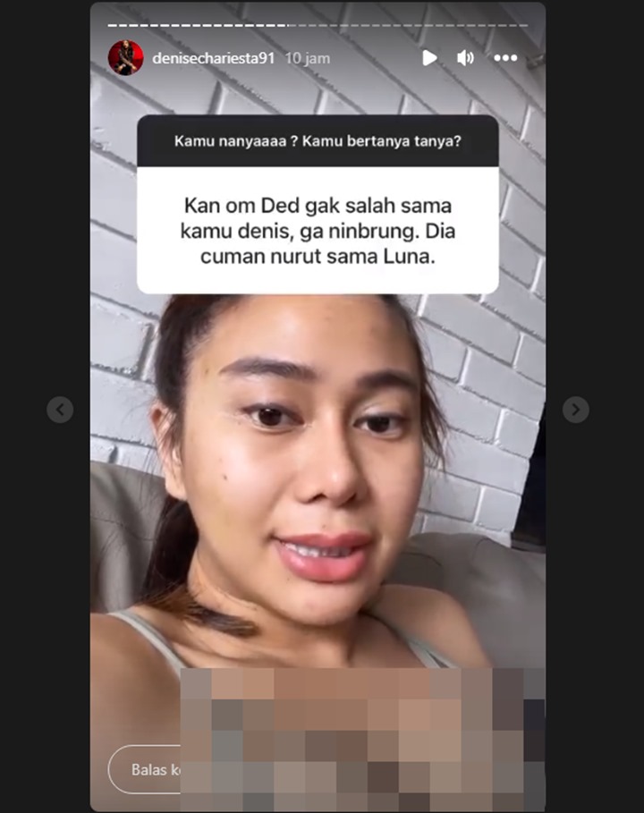 Denise Chariesta Umumkan Bakal Buka Rahasia Deddy Corbuzier