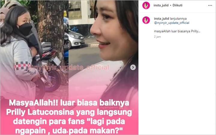  Prilly Latuconsina Tunjukkan Sikap Tak Biasa ke Fans Bikin Kagum
