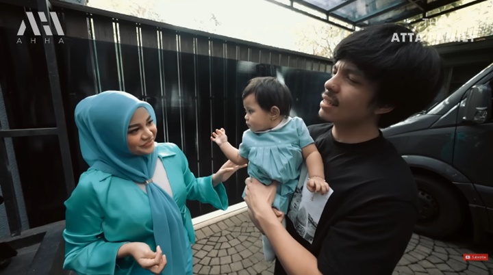 Atta Halilintar Heran Ameena Jadi Satu-satunya Bayi yang Diundang ke Ultah Cipung
