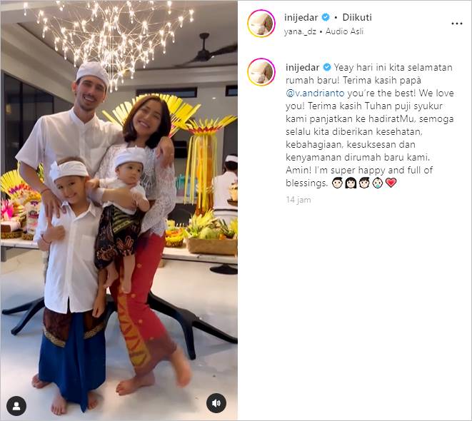 Jessica Iskandar Semringah Selamatan Rumah Baru, Puji Vincent Verhaag Terbaik