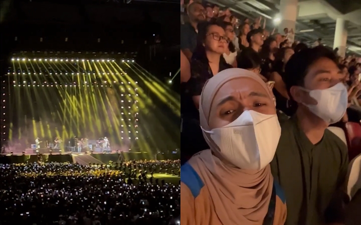 Suasana Konser Yang Meriah