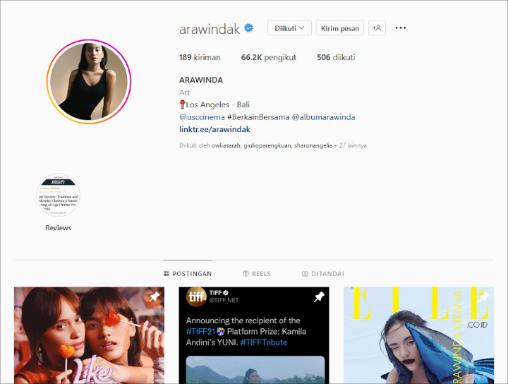 Punya 66.000 Pengikut di Instagram 