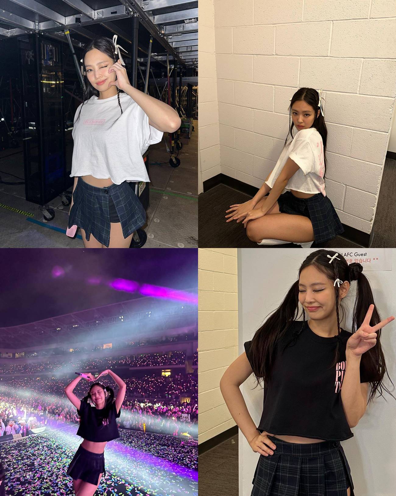 Potret Jennie BLACKPINK di konser \