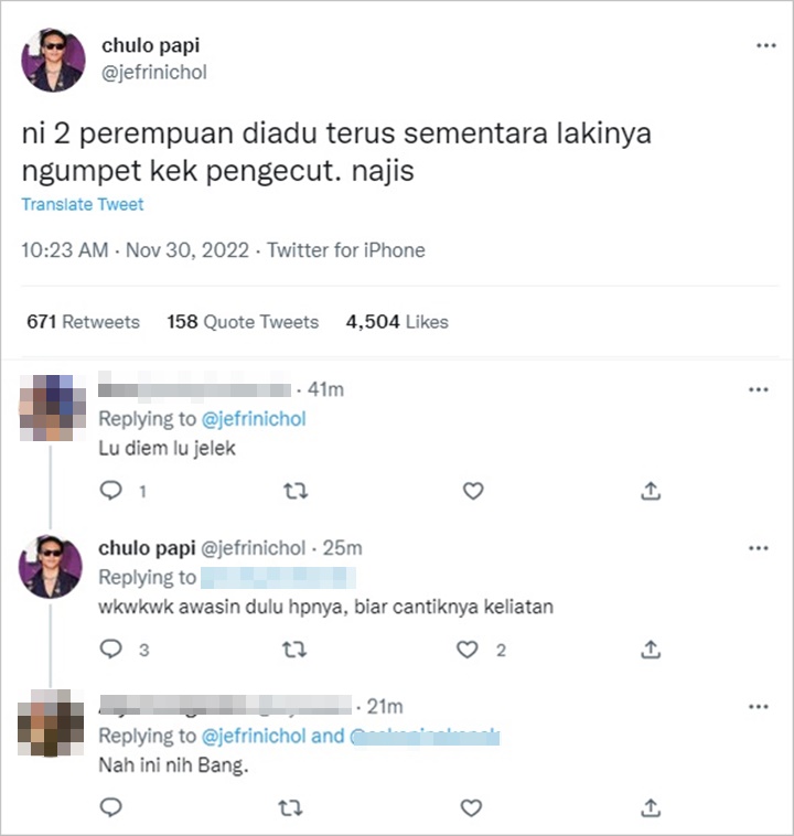 Jefri Nichol Dihujat Usai Ikut Komentari Kasus Arawinda Kirana